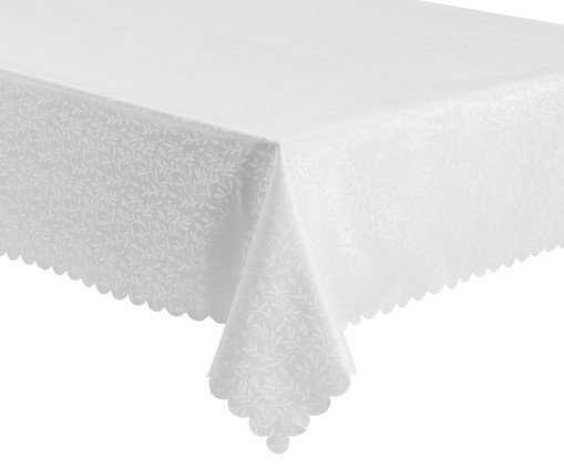 Toalha de Mesa Impermeável Rami Off-White, Branco | WestwingNow