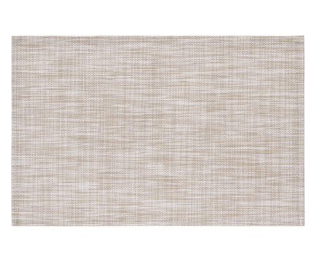 Lugar Americano Trama Design Linen Taupe