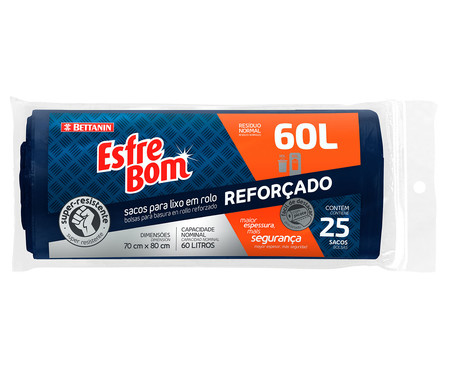 Sacos para Lixo Reforçado Rolo Esfrebom