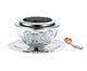 Serviços para Caviar Imola Prata com Colher, Prata ou Metálico | WestwingNow