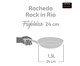 Frigideira Antiaderente Rochedo Rock In Rio com Base Limpa Fácil, Preto | WestwingNow