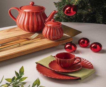 Jogo de Facas de Sobremesa Berna Champanhe Fosco Wolff | Westwing