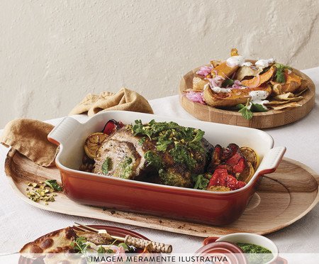 Travessa Retangular Heritage Cayenne - 3,85L | Westwing