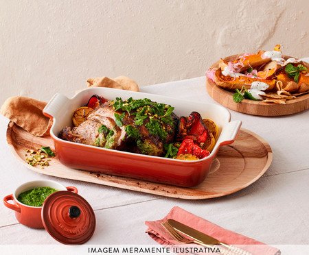 Travessa Retangular Heritage Cayenne - 3,85L | Westwing