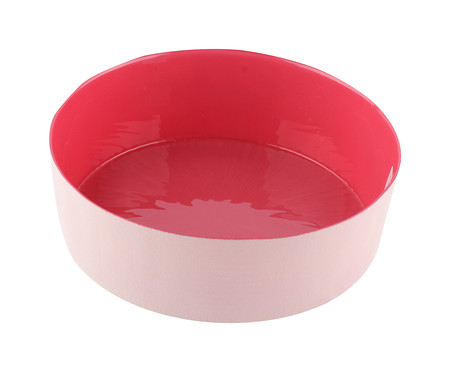 Centro de Mesa Milky Rosa e Creme