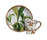 Xícara para Chá com Pires Orquídeas | WestwingNow