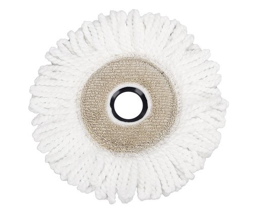 Refil de Mop Twister Microfibra Noviça, Branco | WestwingNow