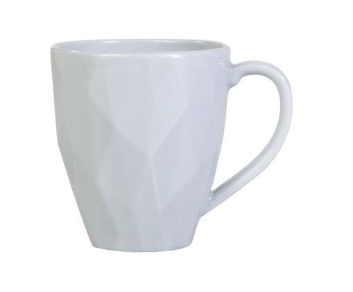 Caneca em Porcelana Edros Branca, Branco | WestwingNow