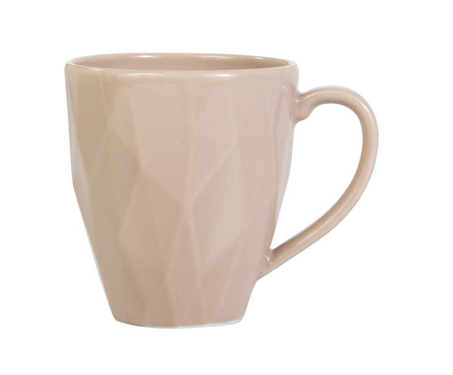 Caneca em Porcelana Edros Creme, Bege | WestwingNow