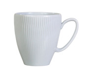 Caneca em Porcelana Shell Branca | WestwingNow