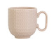 Caneca em Porcelana geometric Creme, Bege | WestwingNow