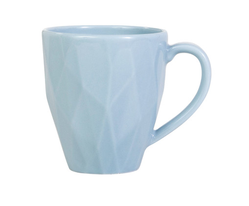 Caneca em Porcelana Edros Azul, Azul | WestwingNow