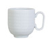 Caneca em Porcelana geometric Branca, Branco | WestwingNow