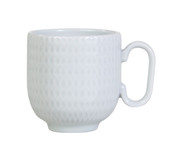 Caneca em Porcelana geometric Branca | WestwingNow