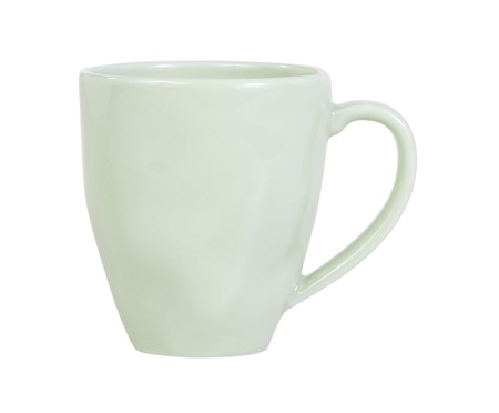 Caneca em Porcelana Organico Verde