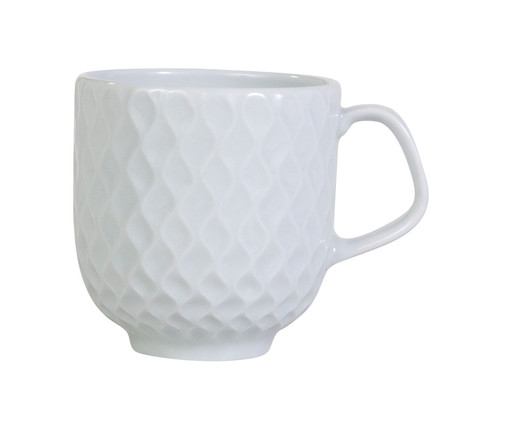 Caneca em Porcelana Acqua Branca, Branco | WestwingNow