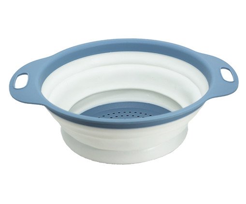 Escorredor Retrátil para Alimentos True Azul, Branco | WestwingNow