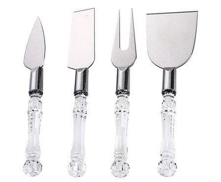 Jogo de Talheres para Queijo em Inox Crist