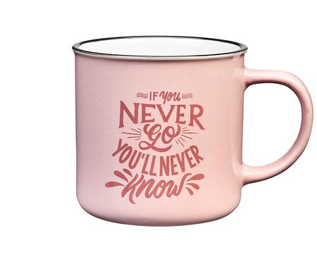Caneca Never Go