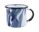 Caneca Marmorizada Azul, Azul | WestwingNow