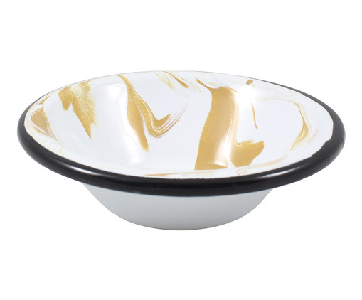 Bowl Marmorizado Marrom, Amarelo | WestwingNow