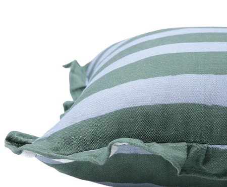 Capa de Almofada Babados Strisce Verde | WestwingNow