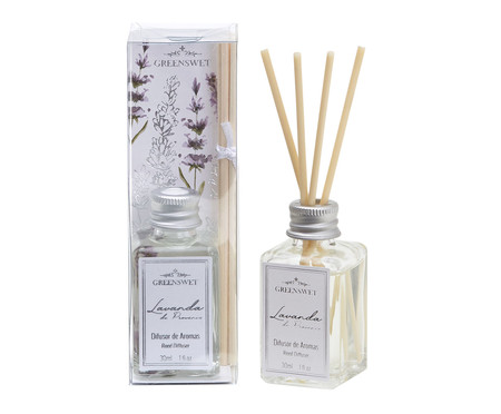 Difusor de Ambiente com Varetas Lavanda - 30ml