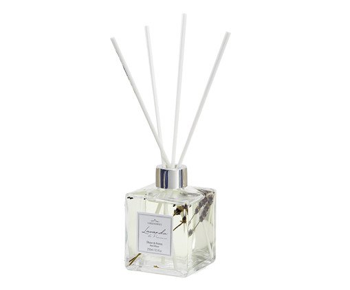 Difusor de Ambiente com Varetas Lavanda - 250ml, Transparente | WestwingNow