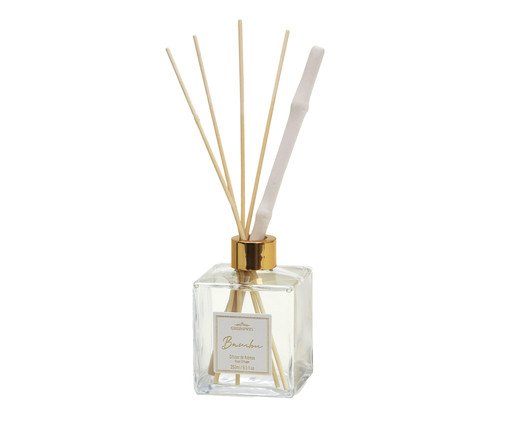 Difusor de Ambiente com Varetas Bambu - 250ml, Transparente | WestwingNow