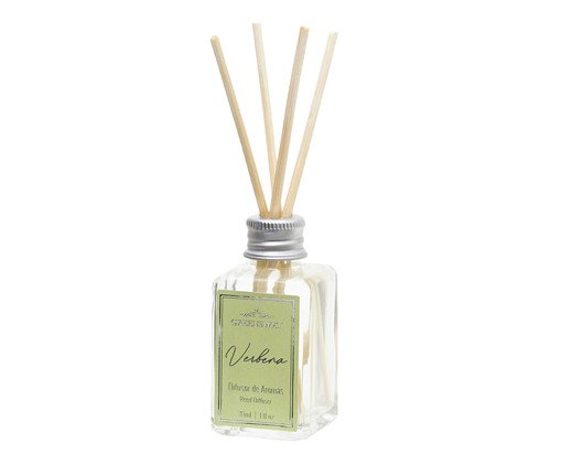 Difusor de Ambiente com Varetas Verbena - 30ml, Transparente | WestwingNow