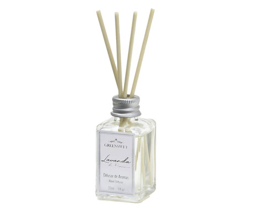 Difusor de Aromas Lavanda - 30ml, Transparente | WestwingNow