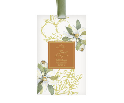 Sachê Perfumado Flor Laranjeira - 15G, Branco | WestwingNow