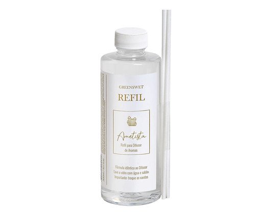 Refil Difusor de Aromas Ametista - 300ml, Transparente | WestwingNow