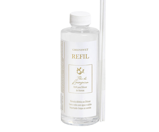 Refil para Difusor de Ambiente Flor de Laranjeira - 300ml, Transparente | WestwingNow