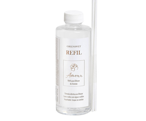 Refil para Difusor de Ambiente Amour - 300ml, Transparente | WestwingNow