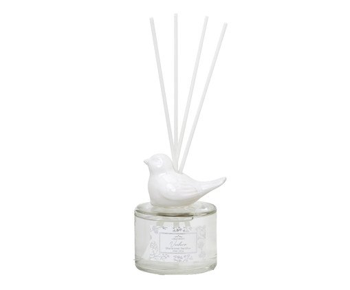 Difusor de Ambiente com Varetas Verbena - 250ml, Transparente | WestwingNow