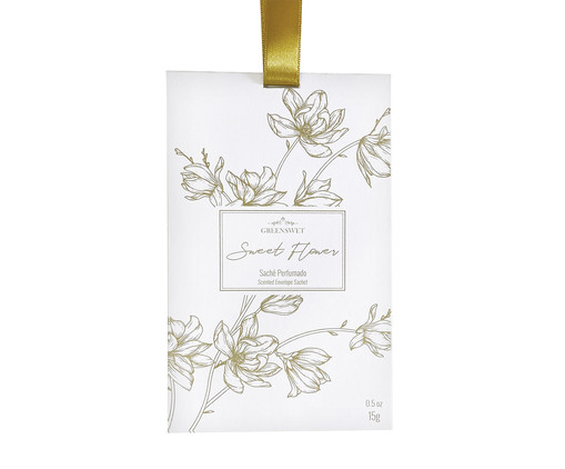 Sachê Perfumado Sweet Flower - 15G, Branco | WestwingNow