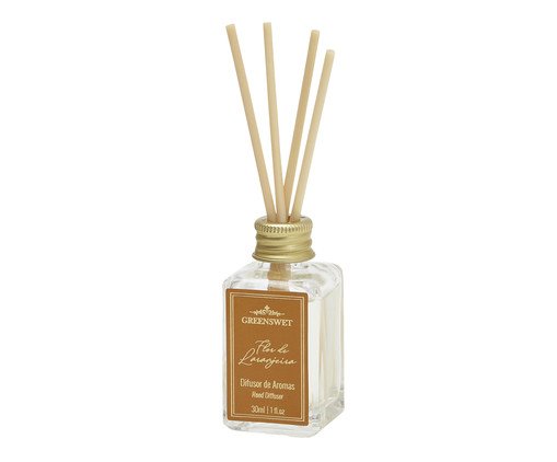 Difusor de Aromas Flor Laranjeira - 30ml, Transparente | WestwingNow