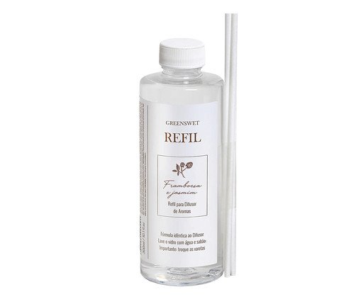 Refil para Difusor de Ambiente Framboesa e Jasmim - 300ml, Transparente | WestwingNow