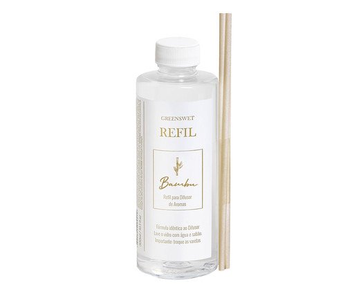 Refil para Difusor de Ambiente Bambu - 300ml, Transparente | WestwingNow