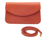 Bolsa em Couro Aurora Coral | WestwingNow