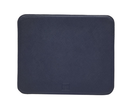 Mousepad de Couro Azul Marinho