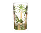 Jogo de Jarra e Copos Palm Tree Handpaint, Transparente | WestwingNow