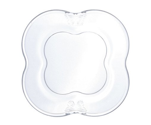 Prato para Sobremesa Butterfly, Branco | WestwingNow