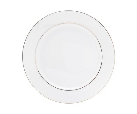 Aparelho de Jantar em Porcelana com Fio de Ouro Mônaco | Westwing