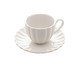 Jogo de Xícaras para Café Pétala, Branco | WestwingNow