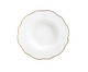 Aparelho de Jantar em Porcelana com Fio Dourado Maldivas, Branco | WestwingNow