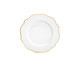 Aparelho de Jantar em Porcelana com Fio Dourado Maldivas, Branco | WestwingNow