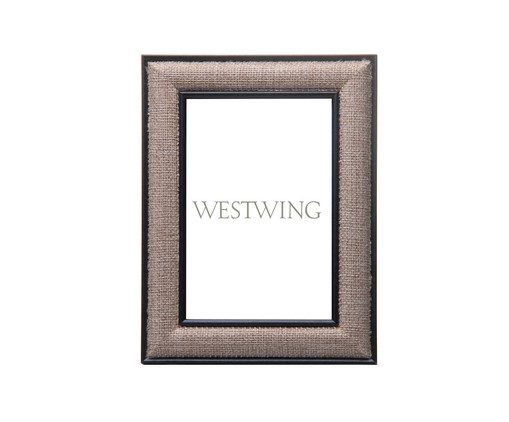 Porta-Retrato Jute, Bege | WestwingNow