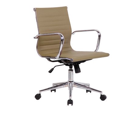 Cadeira de Escritório Sevilha Baixa Castanho | Westwing